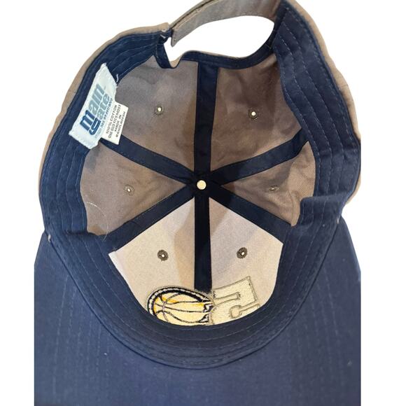 Indiana Pacers 50th Anniversary Embroidered Lucas Oil Adjustable Cap Hat OS - Picture 5 of 6